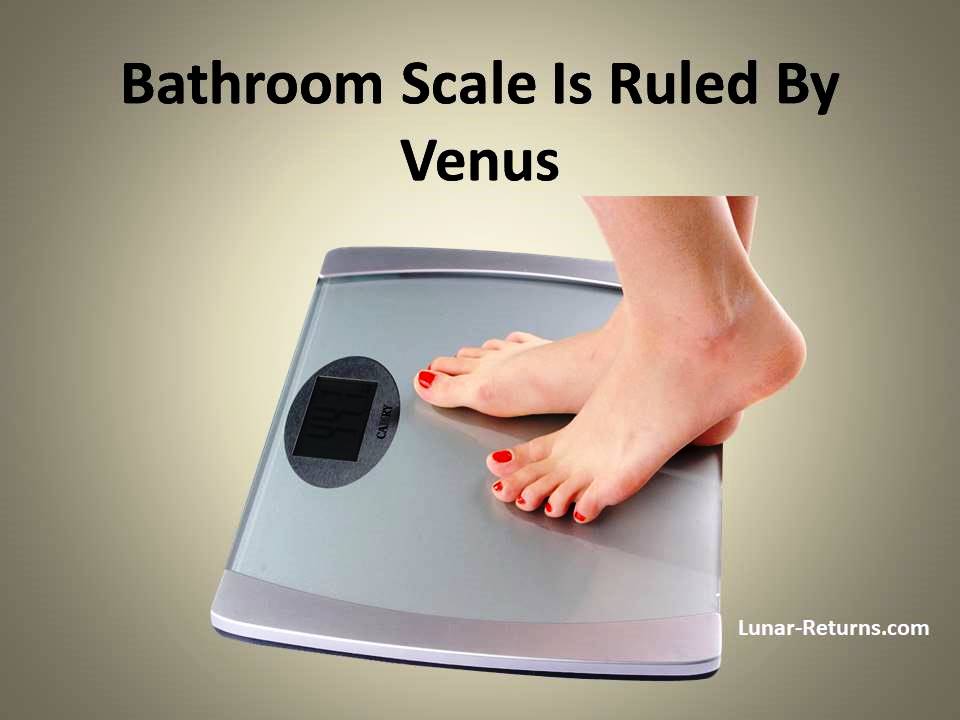 Bathroom Scale Is Ruled By Venus