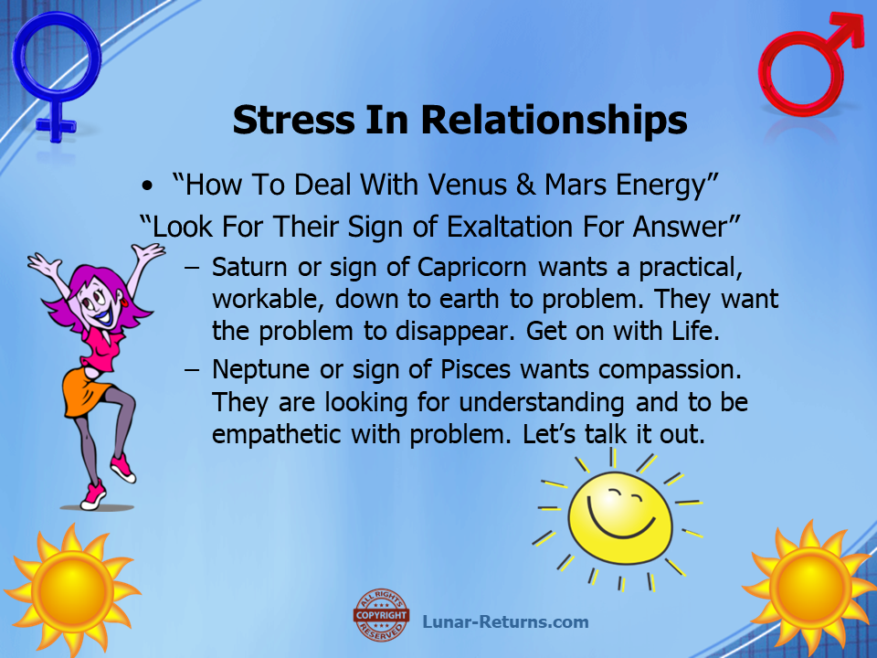 Stress in Relationships